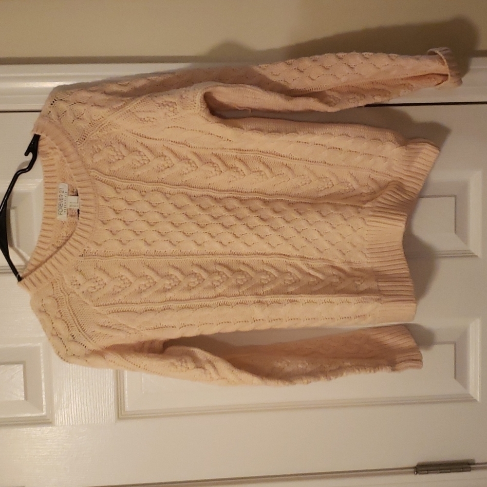 Forever 21 Light Pink Sweater